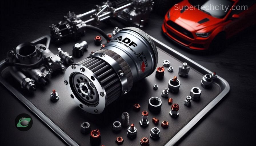 BBF Oil Filter ADP Billet Aluminum Remote Oil Filter Mount