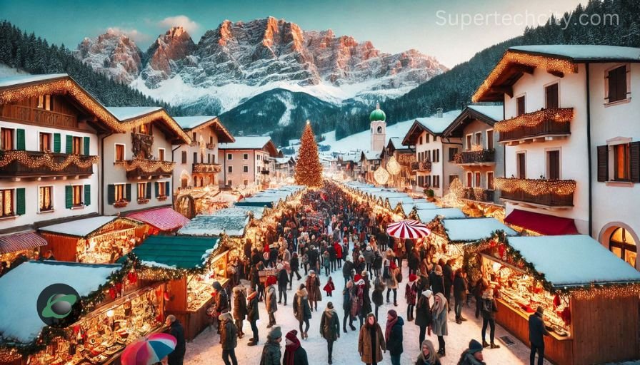 How Big is Cortina d'Ampezzo's Christmas Market