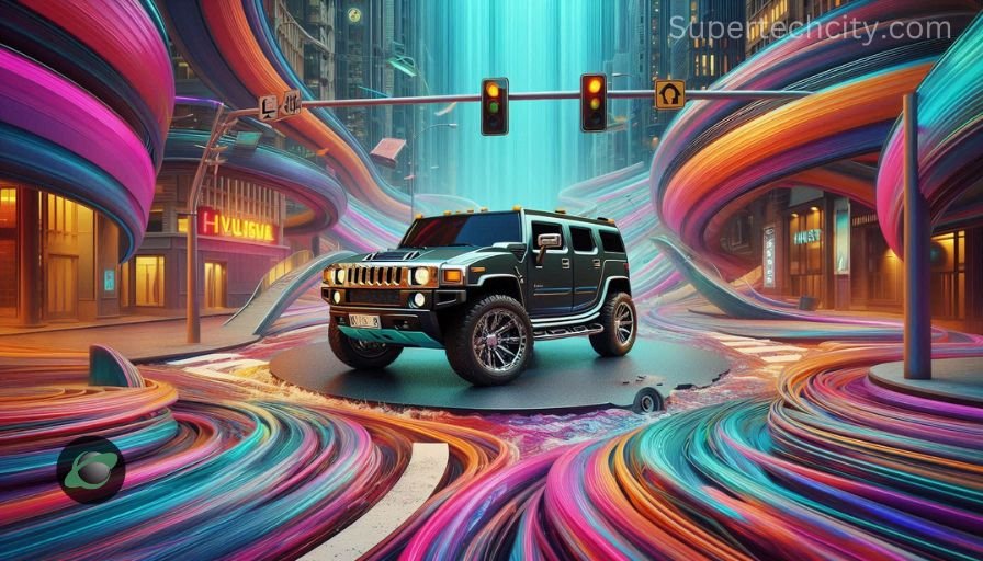 Virginia News Continuous Flow Intersection and 2014 Hummer