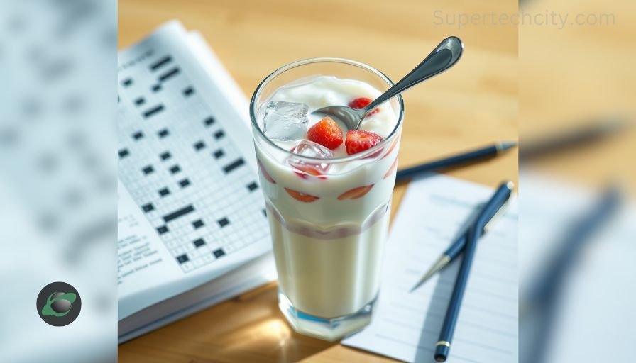 Cold Yogurt Drink Crossword