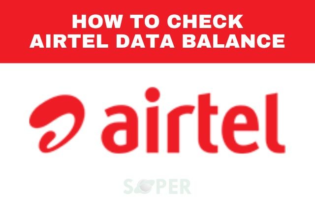 How to Check Airtel Data Balance